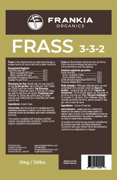 Insect Frass 3-3-2